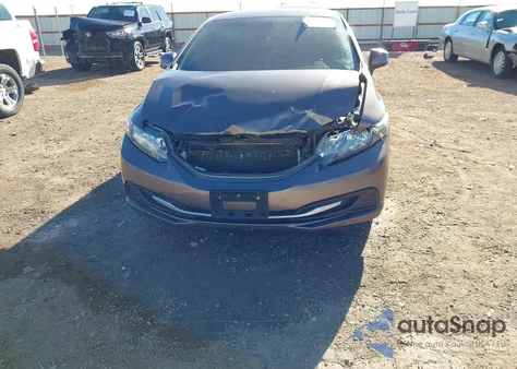 2013 Honda Civic Lx z USA, uszkodzony, nr VIN 2HGFB2F57DH558546